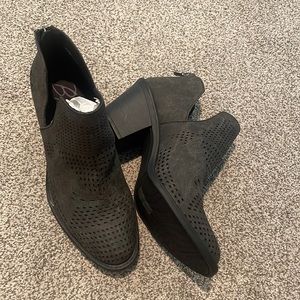 Blowfish gray booties